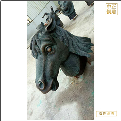 鑄銅關公 十二生肖銅馬擺件鑄造