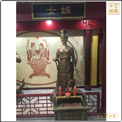 女媧雕塑鑄造 女媧雕塑鑄造