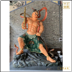 寺廟金剛力士銅雕塑 寺廟金剛力士銅雕塑