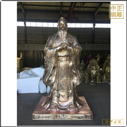 鑄銅關公 孔子雕塑制作