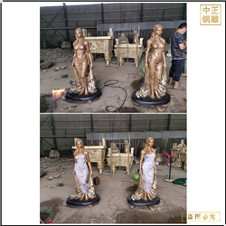鑄銅關公 鑄造2米西方人物