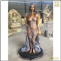 鑄銅關公 西方人物雕塑價格