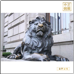 鑄銅關公 2.5米銅獅子制作