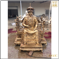 鑄銅關公 貼金雍正銅雕鑄造廠