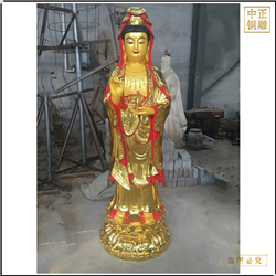 鑄銅關(guān)公 鑄銅西方三圣銅佛像