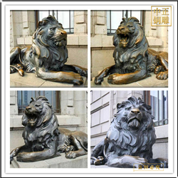 鑄銅關(guān)公 青銅獅子定做廠