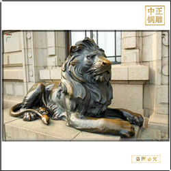 鑄銅關(guān)公 青銅獅子定做