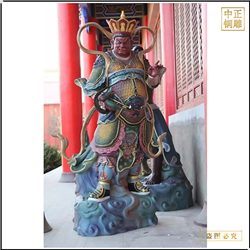 鑄銅關(guān)公 6米鑄銅四大天王擺件