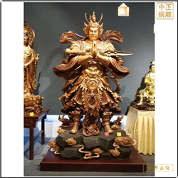 供奉韋馱菩薩站像 供奉韋馱菩薩站像