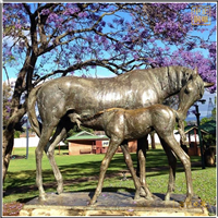 鑄銅關公 城市景觀銅馬雕塑