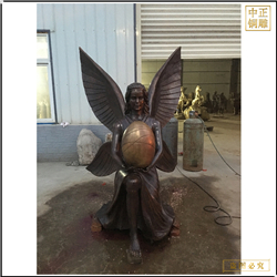 鑄銅關公 西方人物雕塑銅雕設計