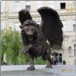 鑄銅關公 大型景觀銅獅子