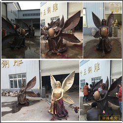 鑄銅關公 鑄銅西方人物雕塑