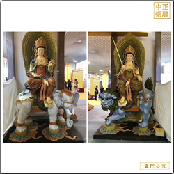 鑄銅關(guān)公 文殊銅像普賢銅像