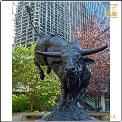 鑄銅關(guān)公 青銅牛鑄造廠家