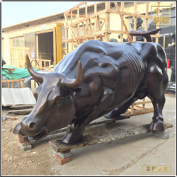 鑄銅關(guān)公 牛氣沖天銅牛雕塑