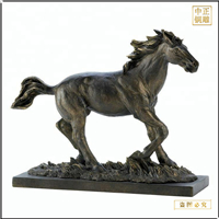 鑄銅關(guān)公 公園仿銅駿馬雕塑