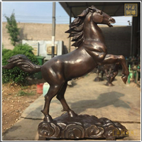 鑄銅關(guān)公 各種銅馬雕塑鑄造