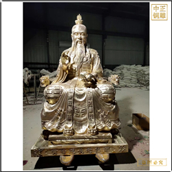 鑄銅關(guān)公 道教黃峰道長鑄造廠