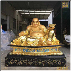 鑄銅關公 寺廟大肚彌勒佛銅像