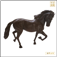 鑄銅關公 廣場5米銅馬雕塑