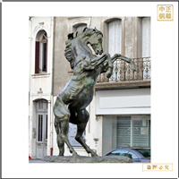 鑄銅關(guān)公 廣場銅馬雕塑鑄造