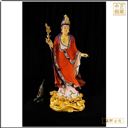 鑄銅關(guān)公 西方三圣佛像批發(fā)廠