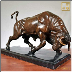 鑄銅關(guān)公 拓荒牛雕塑制作