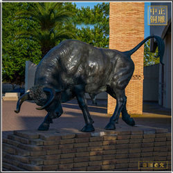 鑄銅關(guān)公 拓荒牛雕塑