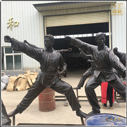 鑄銅關(guān)公 公園現(xiàn)代人物銅雕擺件