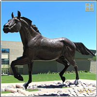 鑄銅關(guān)公 景區(qū)銅馬制作加工