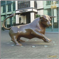 鑄銅關公 鑄造銅牛雕塑