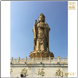 鑄銅關公 觀世音菩薩2.3米雕塑