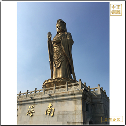 鑄銅關公 觀世音菩薩2.3米佛像