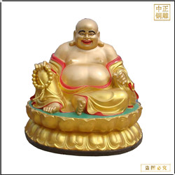 鑄銅關公 寺廟大肚彌勒佛銅像鑄造廠