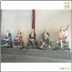 2米十八羅漢制作 2米十八羅漢制作