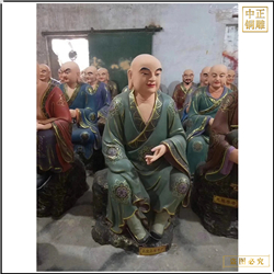 鑄銅關公 18羅漢像批發