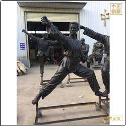 鑄銅關公 現代人物銅雕批發價格