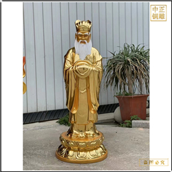 貼金站像佛像 貼金站像佛像