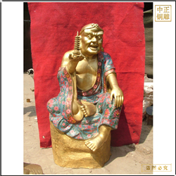 鑄銅關公 各式各樣十八羅漢銅雕