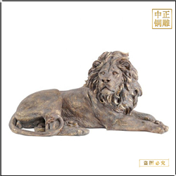 鑄銅關(guān)公 西洋獅子雕塑