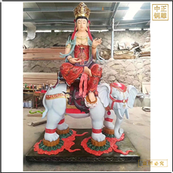 鑄銅關(guān)公 廠家定制文殊普賢佛像采購