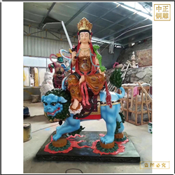 鑄銅關(guān)公 寺院廟宇文殊普賢雕塑