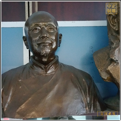 鑄銅關公 純銅名人雕塑廠家