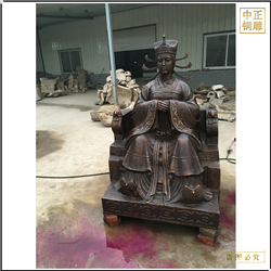 鑄銅關(guān)公 大型古代人物銅雕塑