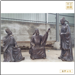 鑄銅關(guān)公 古代朝臣人物銅像