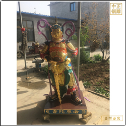 鑄銅關(guān)公 銅雕韋陀雕塑價(jià)格