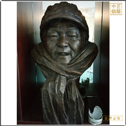 鑄銅關公 人物銅雕塑工藝品