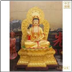 鑄銅關公 鑄銅西方三圣批發