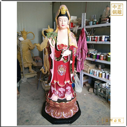 鑄銅關(guān)公 觀音菩薩佛像銷售廠家